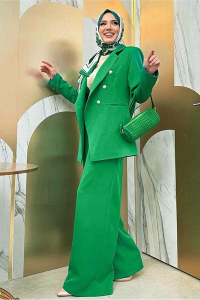 TRENDTESETTÜR Green Benetton Classic γυναικείο παντελόνι - T 2038