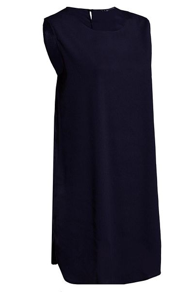 TRENDTESETTÜR WOMEN'S DARK BLUE SLEEVELESS INNER TUNIC T 4485