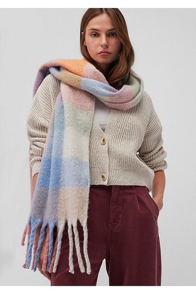 Mavi 1911734 -82952 Model Checked Scarf