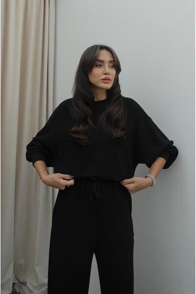 Havoş Fekete Claire modális tréningruha szett