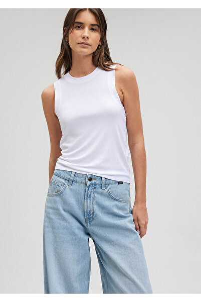 Mavi Λευκό εφαρμοστό Αθλητικό Φορμάκι - Λεπτή εφαρμογή 1612354-620