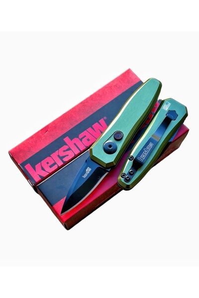 John Connely Kershaw Mini Titanyum Çelik Kamp Outdoor Çakı - 12.5 Cm - Yüksek Kalite