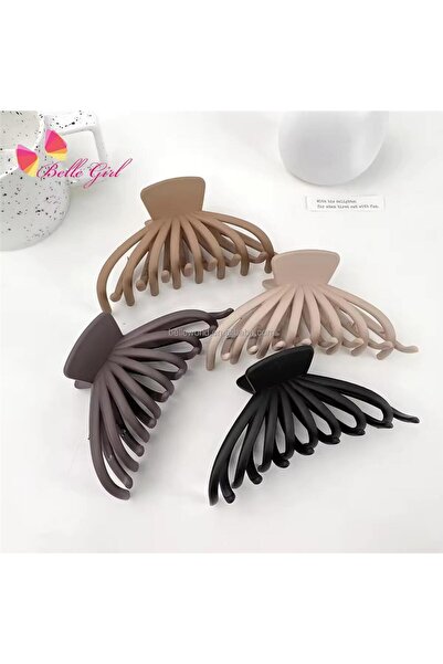 So Much Accesories Dark Brown Colored Soft Large Size Peg - Buckle Design