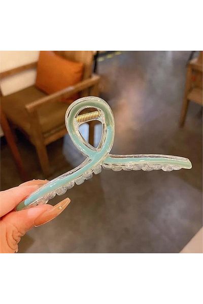 So Much Accesories So-Much نموذج جديد مشبك مزلاج كبير الحجم من النعناع