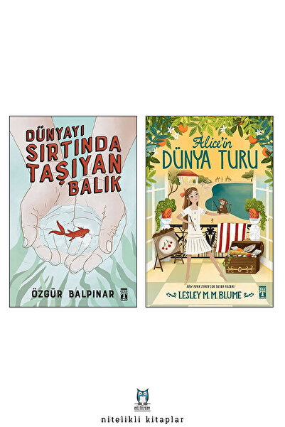 Timaş Çocuk Dünyayı Sırtında Taşıyan Balık - Alice’in Dünya Turu/Lesley M. M....