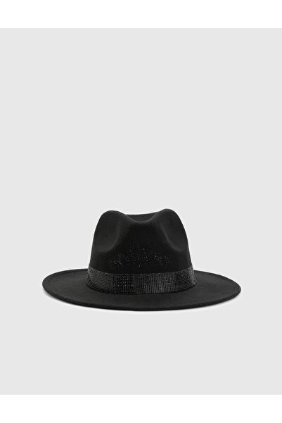 İLVİ Dolares Kadın Şapka Siyah