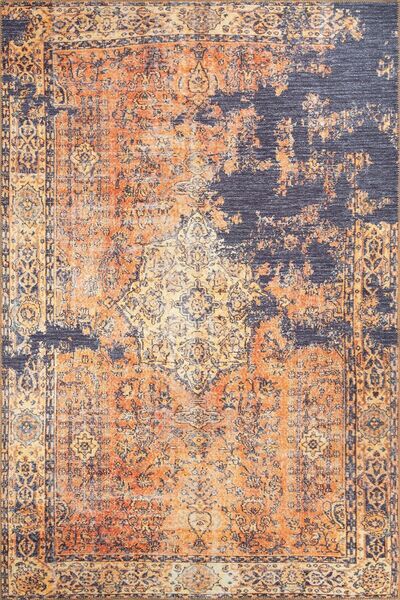 ARTLOOP Fusion Modern Dokuma Taban Dekoratif Sarı Halı AL 275