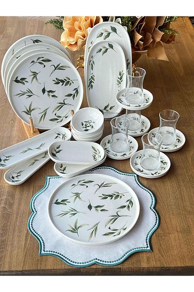 ROSSEV Mefa 29 Piece Breakfast Set for 6 People