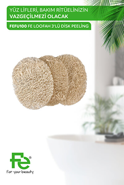Fe Loofah 3 Disc Peeling