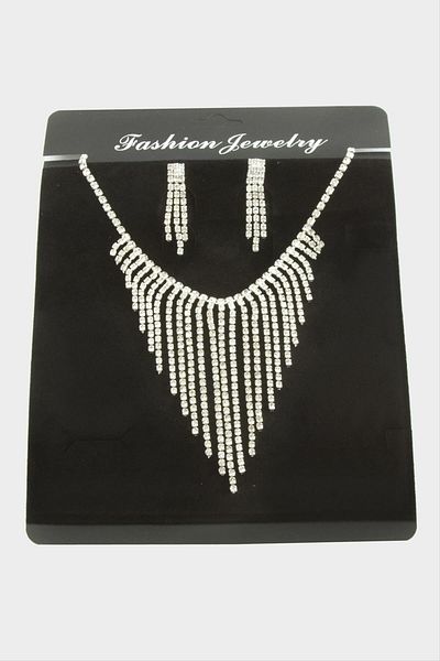 Bijuteri Net Luxury Waterway Set Necklace