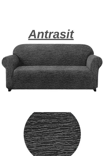 nurlan Jacquard Sofa Cover Elastic Non-Slip 3-Seater Sofa Bed Couch Cover 1 Piece