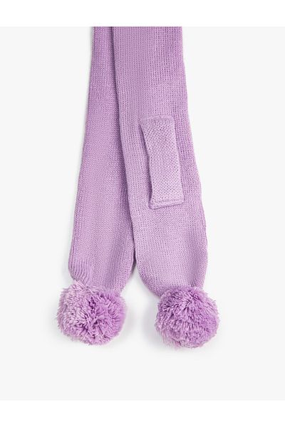 Koton Knitwear Scarf with Pompom