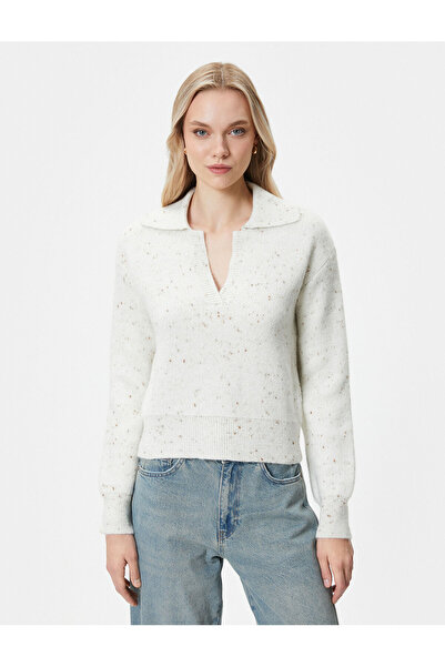 Koton 4Wak90407Ht Model Ecru Women's Sweater