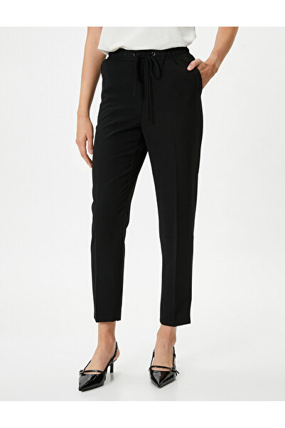 Koton Havuç Pantolon Beli Bağcıklı Cep Detaylı