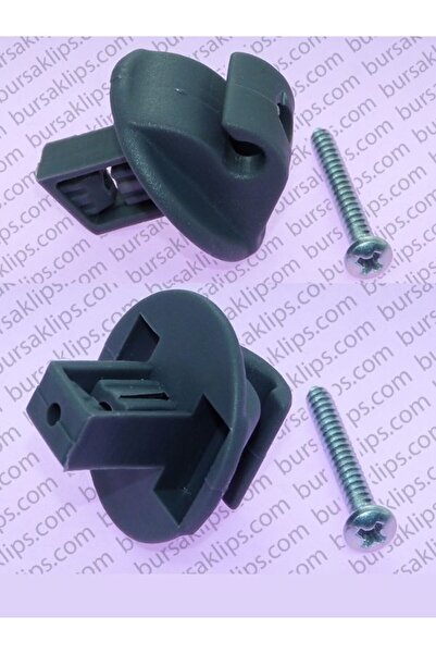 bursaklips RENAULT R9,R19,KANGOO,MEGANE,TRAFİC 2 GÜNEŞLİK AYAĞI (CİVATALI) (K...