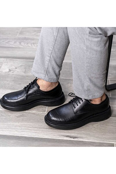 D&M DANİ&MARCA Loafer negru din piele naturală pentru bărbați - pantofi casua...