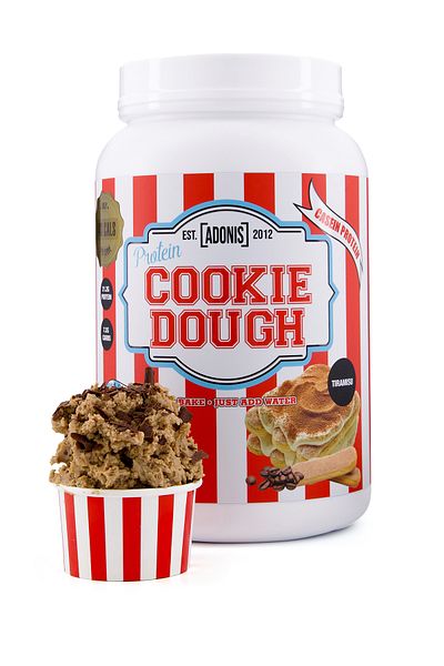 Adonis Gear Protein Cookie Dough, Tiramisu, 1 kg