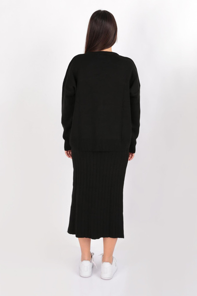 Fashion Friends 24K0151K1 Women's Skirted Knitwear Set