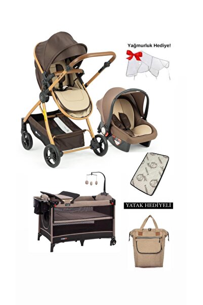 ÖYKÜ BEBEK DUNYASI 2024PROMAX YENİ  DOĞAN BEBEK ÇEYİZ SETİ BEŞİK+BEBEK ARABAS...