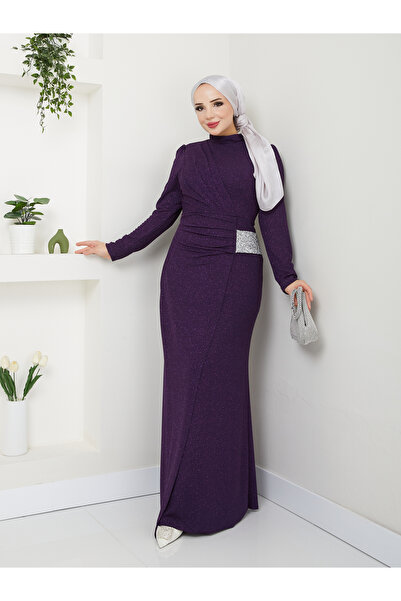 stillbiziz Rochie de seară cu hijab Asrın ASR001