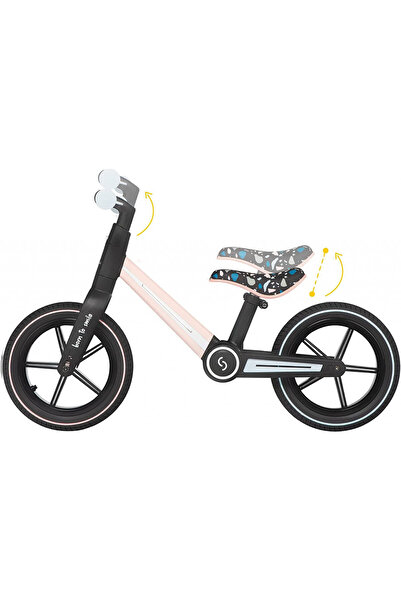 OEM Bicicleta pliabila fara pedale Skiddou Ronny, Keep Pink, Roz