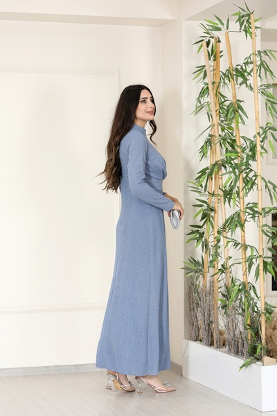 stillbiziz SDM001 Μοντέλο Sudem Hijab βραδινό φόρεμα