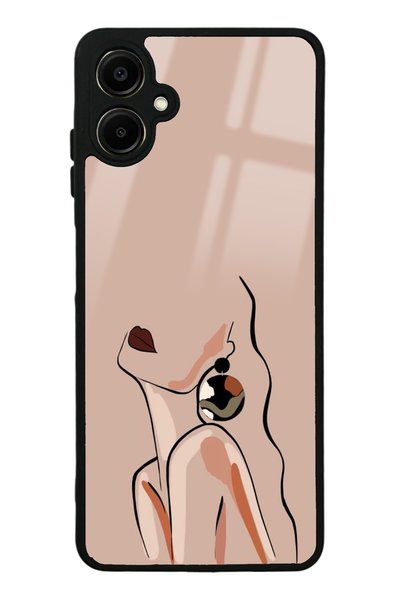 Spoyi Samsung A06 Silhouette Design Glossy Phone Case