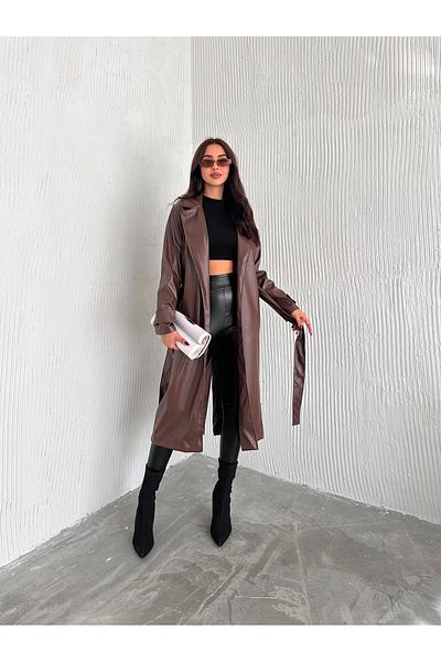 SEVOS Steel Grace Trench Coat