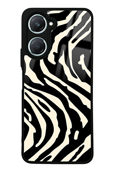 Spoyi Vivo Y18 Zebra Tasarımlı Glossy Telefon Kılıfı