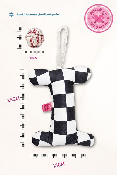 Proud Wave Set of Four - Dog Flossing Toy, Batch Traction Rope, Cotton Thread Stress Toy