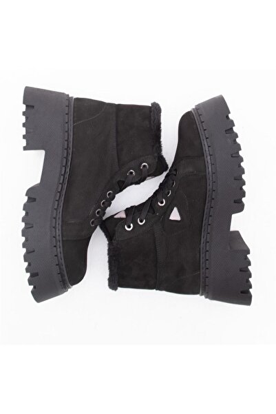 Gusse Γυναικείες μπότες από γνήσιο δέρμα Nubuck Aisha 6035-1