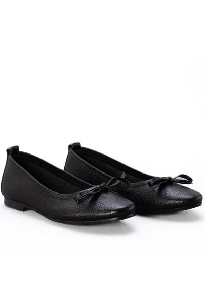 Gusse Asunta Women's Genuine Leather Ballerinas - K137 Model