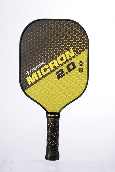 Gamma Sports 2.0 Pickleball Paddle: Mens and Womens Textured Fiberglass Face Pickle-Ball Racquet