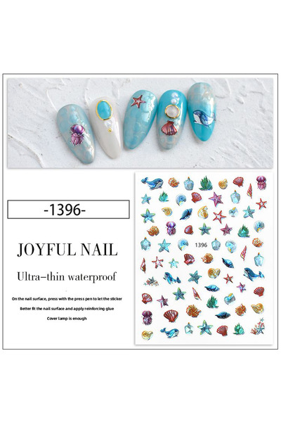 MOZIUR Tırnak Sticker Süs (KENDİNDEN YAPIŞKANLI)