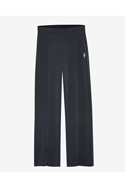 SKECHERS W Soft Touch Wide Leg Sweatpant Kadın Siyah Eşofman Altı S242153-001