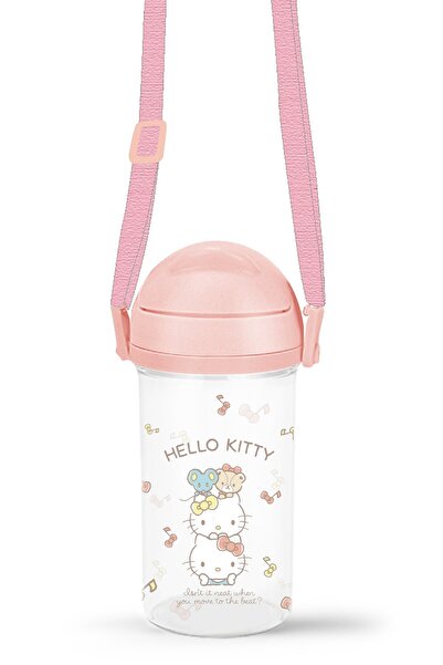 Miniso Sanrio Lisanslı Plastik Matara (400ml) - Hello Kitty