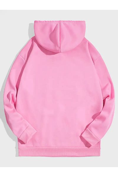 Karatopak Hanorac cu glugă oversize unisex cu glugă cu imprimeu Crescent Star