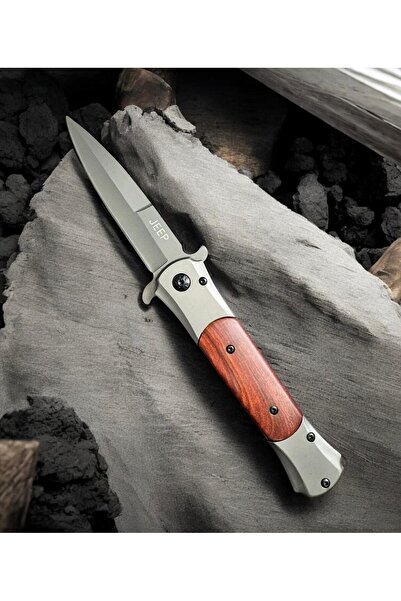 VAS.QUE Jeep Ahşap Çelik Çakı