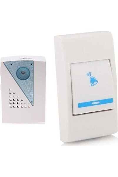 EserT Yapışkanlı Kapı Zili Kolay Kullanım Pratik Kurulum Pilli Kapı Zili Hızl...