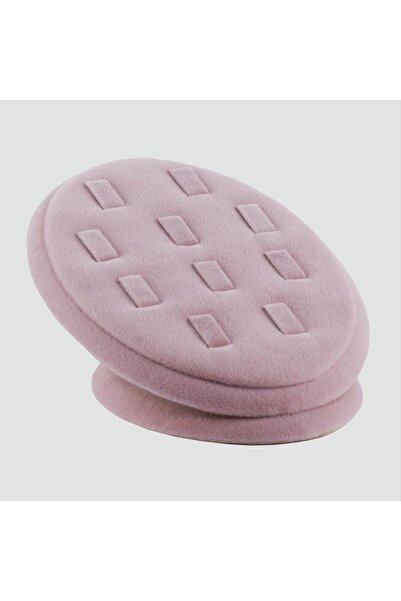 Bijuteri Net Suport pentru inele oval Anfora acoperit cu material textil