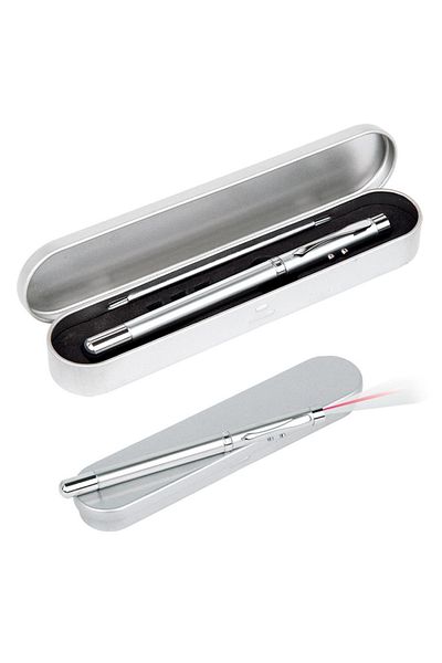 Mikro Illuminated Laser Pen Presentation Pen with Metal Antenna Office School