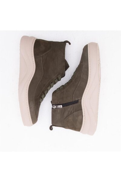 Gusse Γυναικείες μπότες Bonnie από γνήσιο δέρμα Nubuck 23080-1