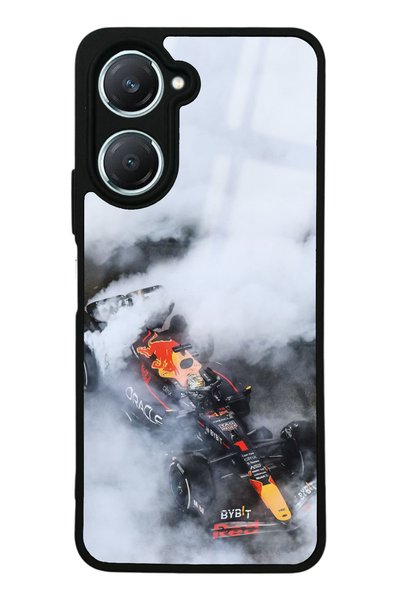 Spoyi غلاف هاتف لامع لهاتف Vivo Y18 Formula 1