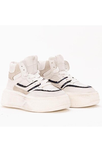 Gusse Cizme de damă Martina din piele naturală Mid Vintage Sneaker 8601