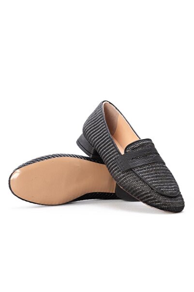 Gusse Elare Women's Straw Knit Classic Shoes K1601