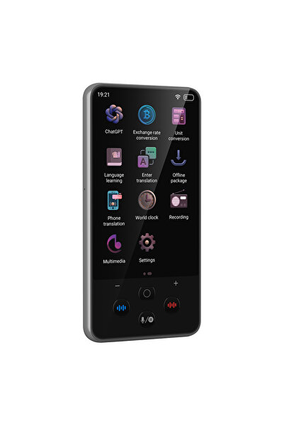 Choice جهاز ترجمة اللغات S85 برو أسود اللون، شاشة 4 بوصة، يدعم 138 لغة، تسجيل صوتي وفيديو، ترجمة فورية دون اتصال بالإنترنت