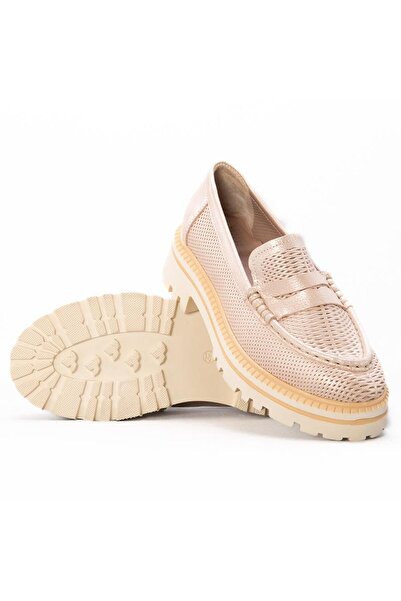 Gusse Barnadette Kadın Hakiki Deri Loafer Ayakkabı 720