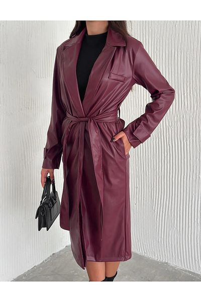 SEVOS Steel Grace Trench Coat