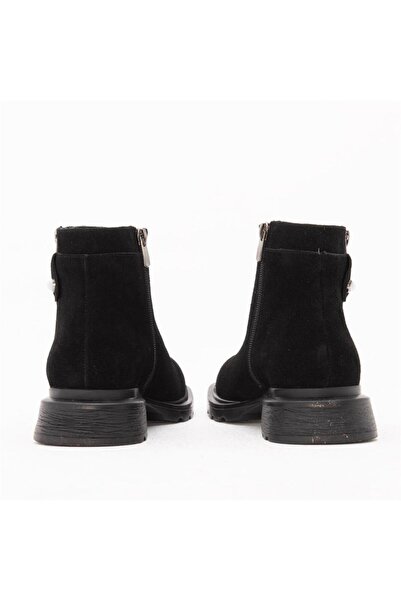 Gusse Γυναικείες δερμάτινες μπότες από δέρμα καστόρι Adalıe 1605-2