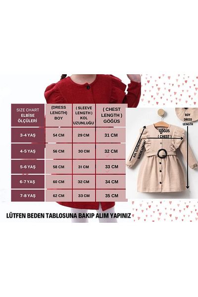 aden kids Rochie roșie pentru fete 3-8 ani - modele speciale inițial cu pălărie, curea, începând